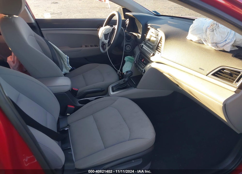 2017 HYUNDAI ELANTRA SE VIN: KMHD74LFXHU315375