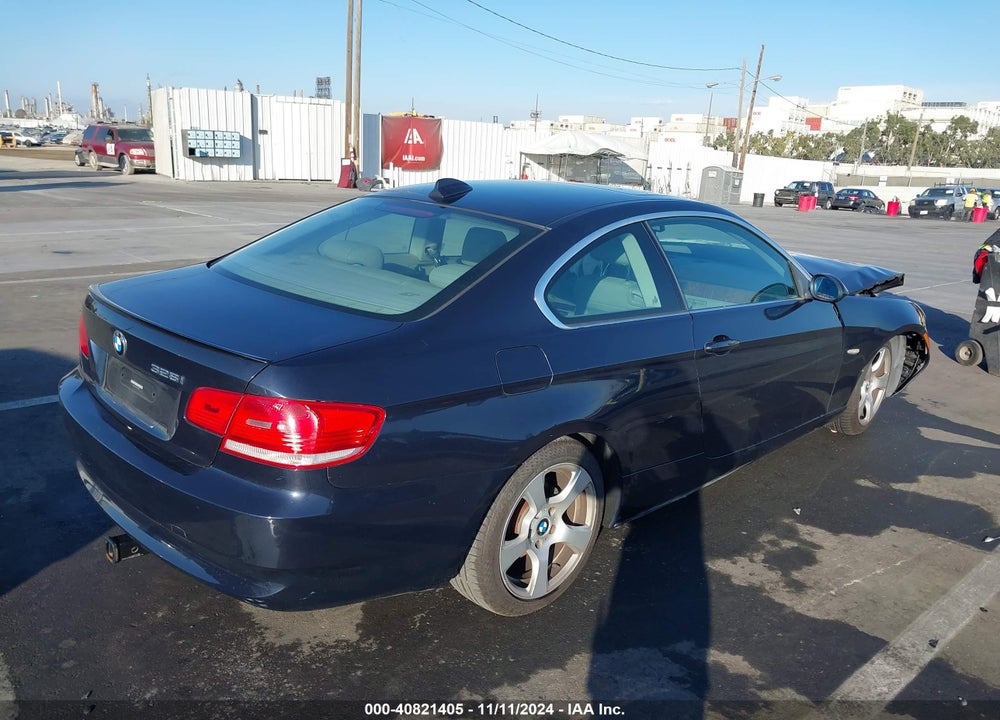 2007 BMW 328I VIN: WBAWV13527PG07009