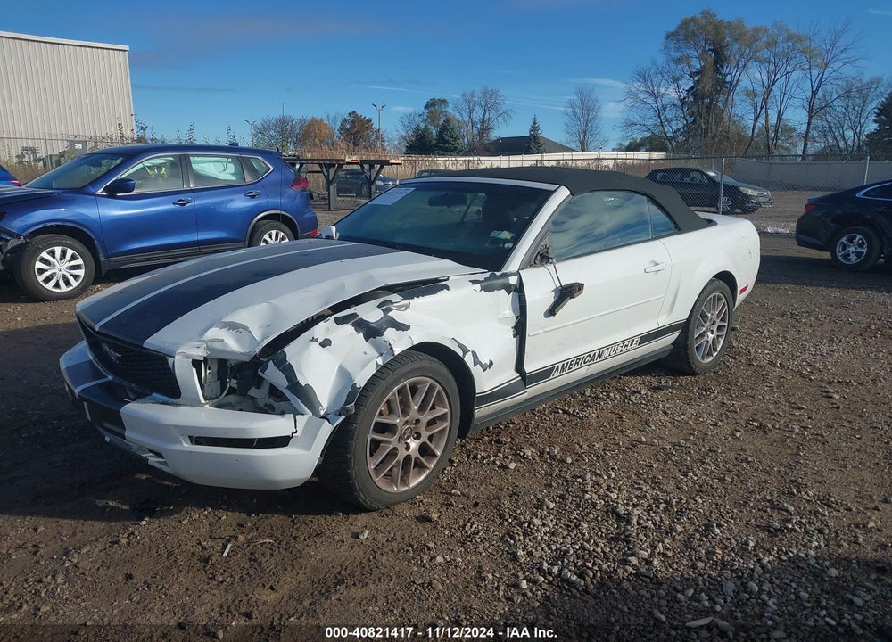 2005 FORD MUSTANG VIN: 1ZVFT84N555206332