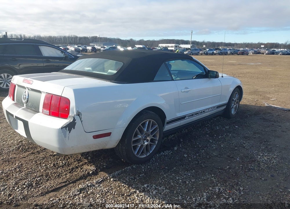 2005 FORD MUSTANG VIN: 1ZVFT84N555206332