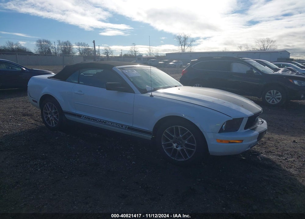 2005 FORD MUSTANG VIN: 1ZVFT84N555206332