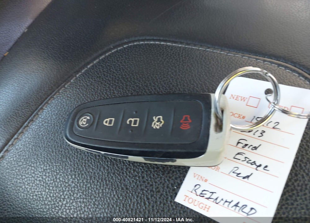 2013 FORD ESCAPE TITANIUM VIN: 1FMCU9J97DUD92178