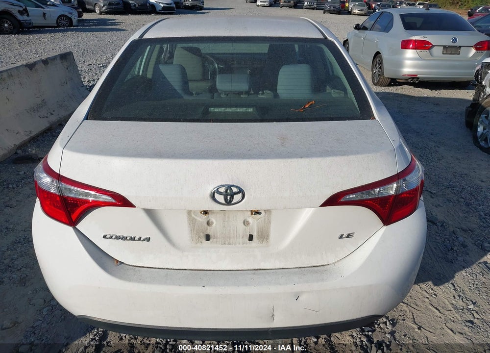 2015 TOYOTA COROLLA VIN: 2T1BURHE5FC344603