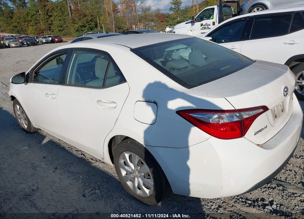 2015 TOYOTA COROLLA VIN: 2T1BURHE5FC344603