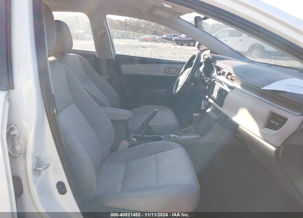 2015 TOYOTA COROLLA VIN: 2T1BURHE5FC344603