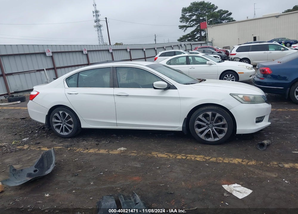 2013 HONDA ACCORD SPORT VIN: 1HGCR2F50DA282725