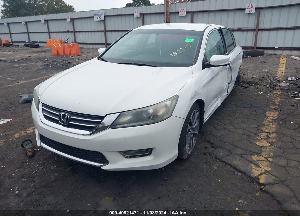2013 HONDA ACCORD SPORT VIN: 1HGCR2F50DA282725