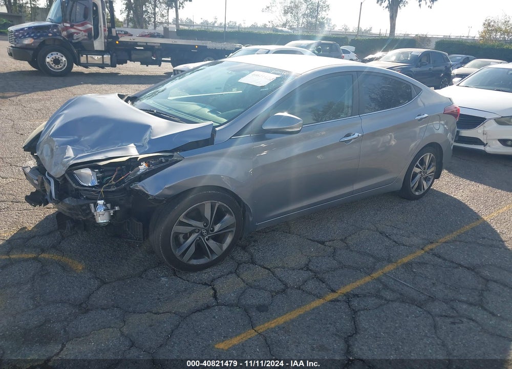 2015 HYUNDAI ELANTRA LIMITED VIN: 5NPDH4AE1FH556132