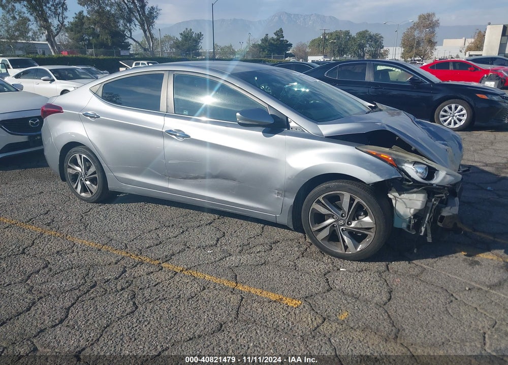 2015 HYUNDAI ELANTRA LIMITED VIN: 5NPDH4AE1FH556132