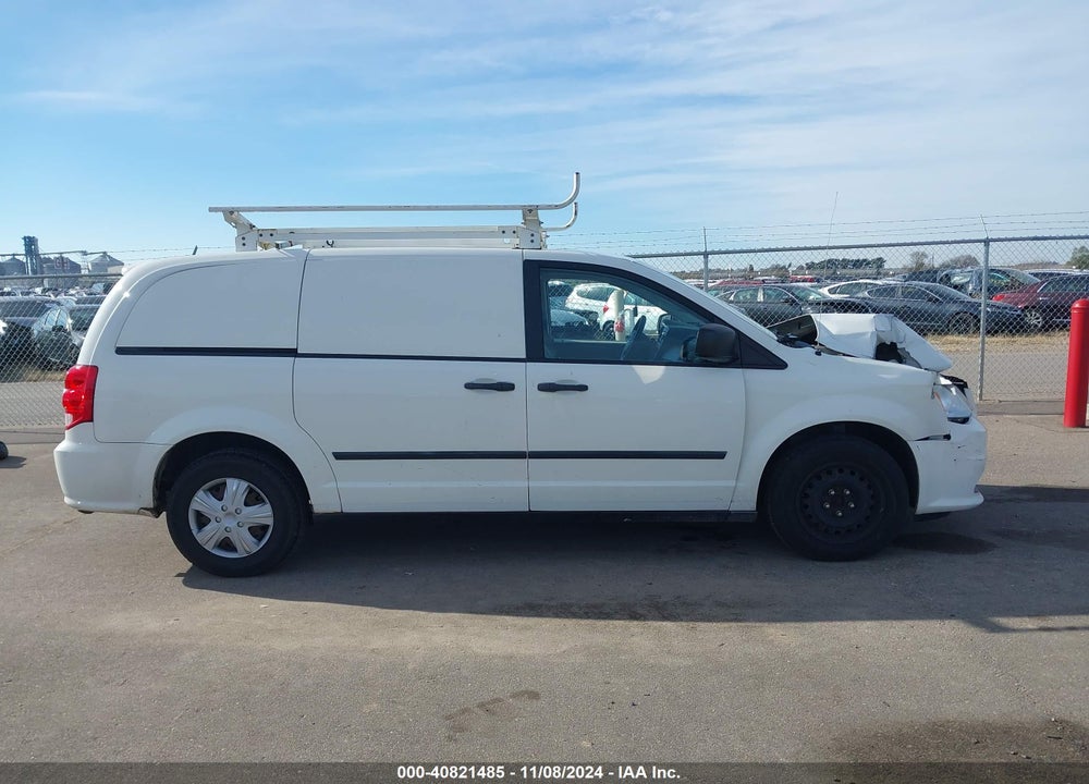 2013 RAM CARGO TRADESMAN VIN: 2C4JRGAG6DR756863