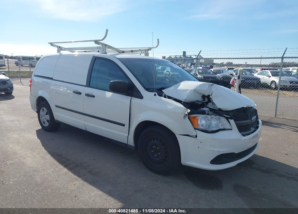 2013 RAM CARGO TRADESMAN VIN: 2C4JRGAG6DR756863