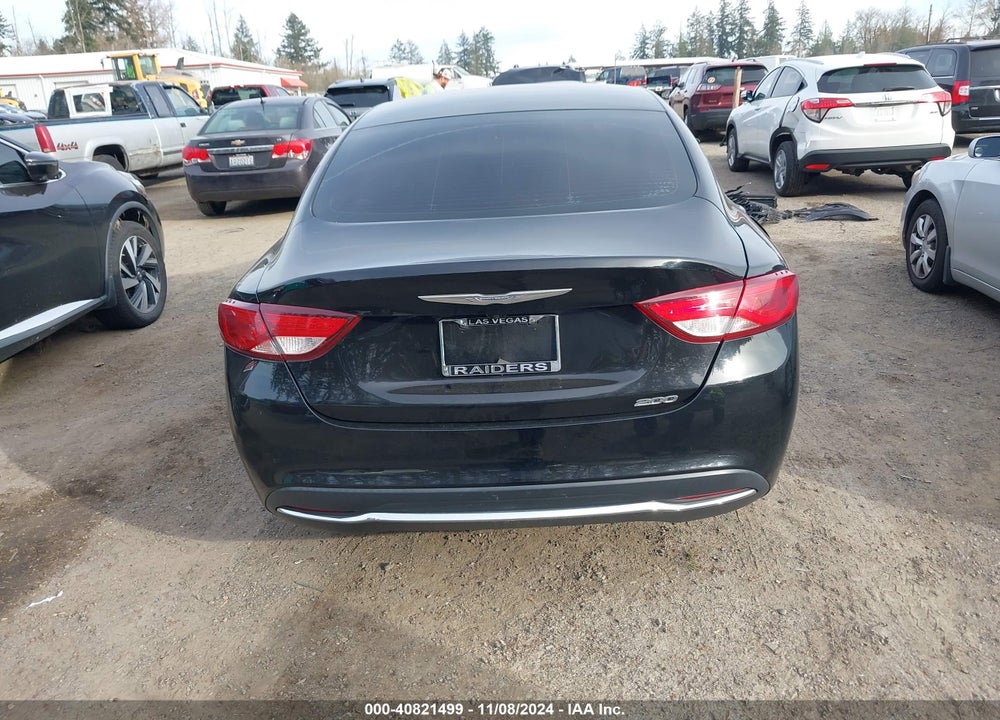 2016 CHRYSLER 200 LIMITED VIN: 1C3CCCAB2GN170979