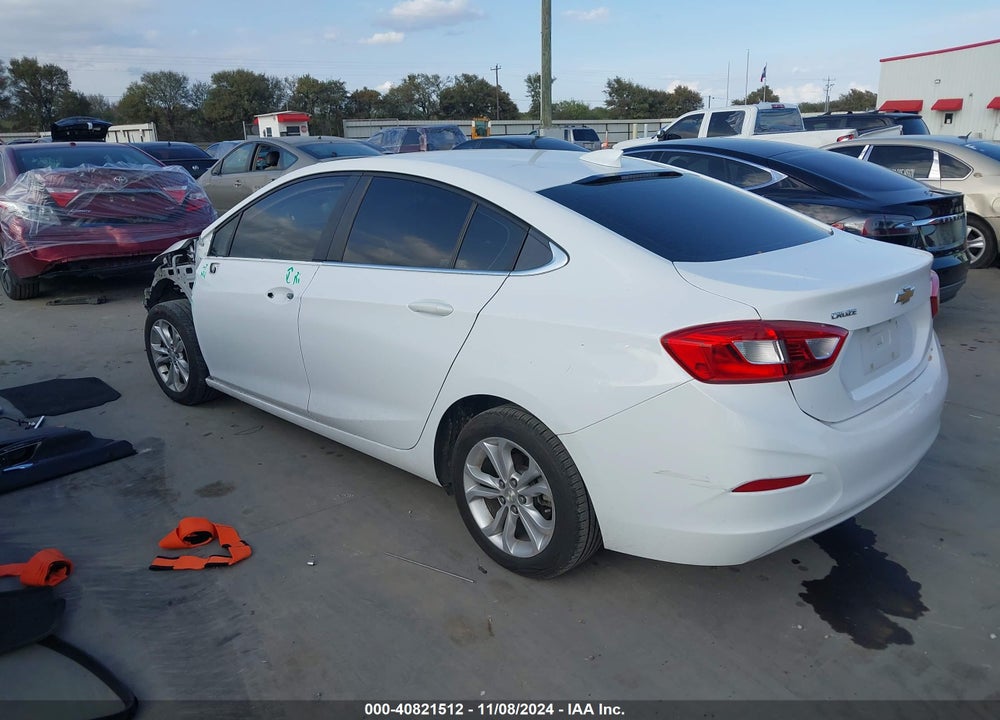 2019 CHEVROLET CRUZE LT VIN: 1G1BE5SM9K7114623