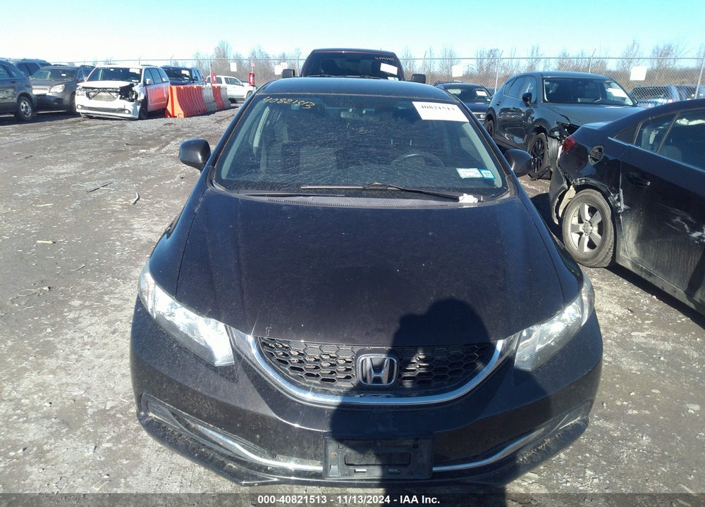 2013 HONDA CIVIC LX VIN: 2HGFB2F52DH590109
