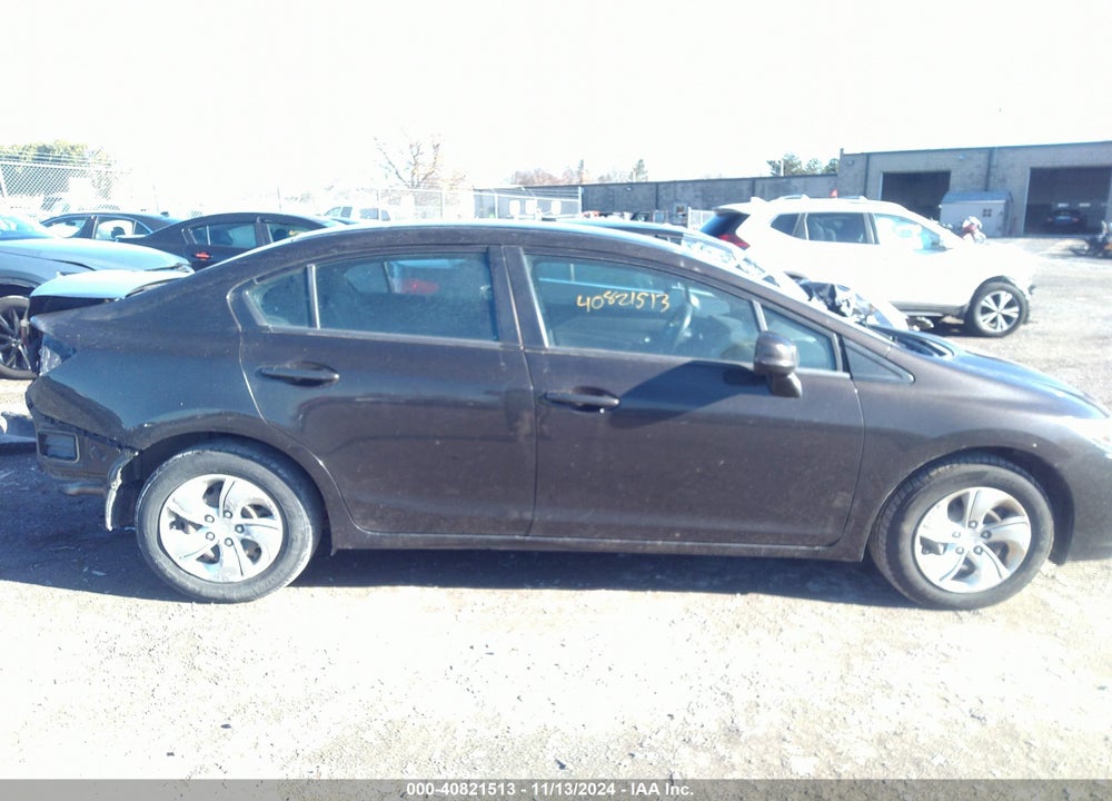 2013 HONDA CIVIC LX VIN: 2HGFB2F52DH590109