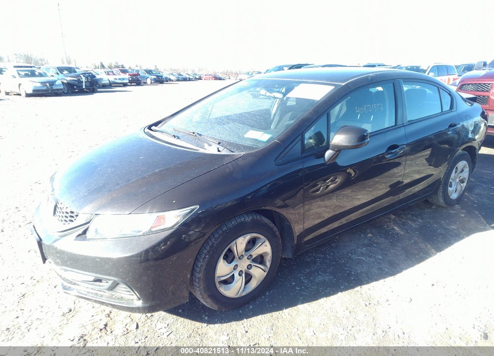 2013 HONDA CIVIC LX VIN: 2HGFB2F52DH590109