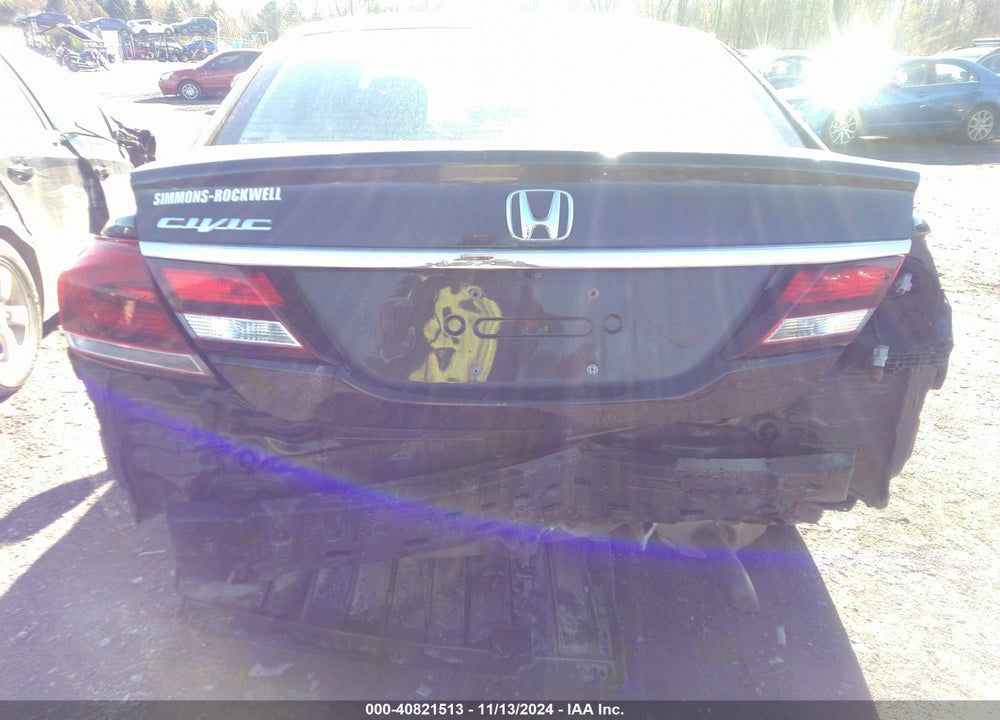 2013 HONDA CIVIC LX VIN: 2HGFB2F52DH590109