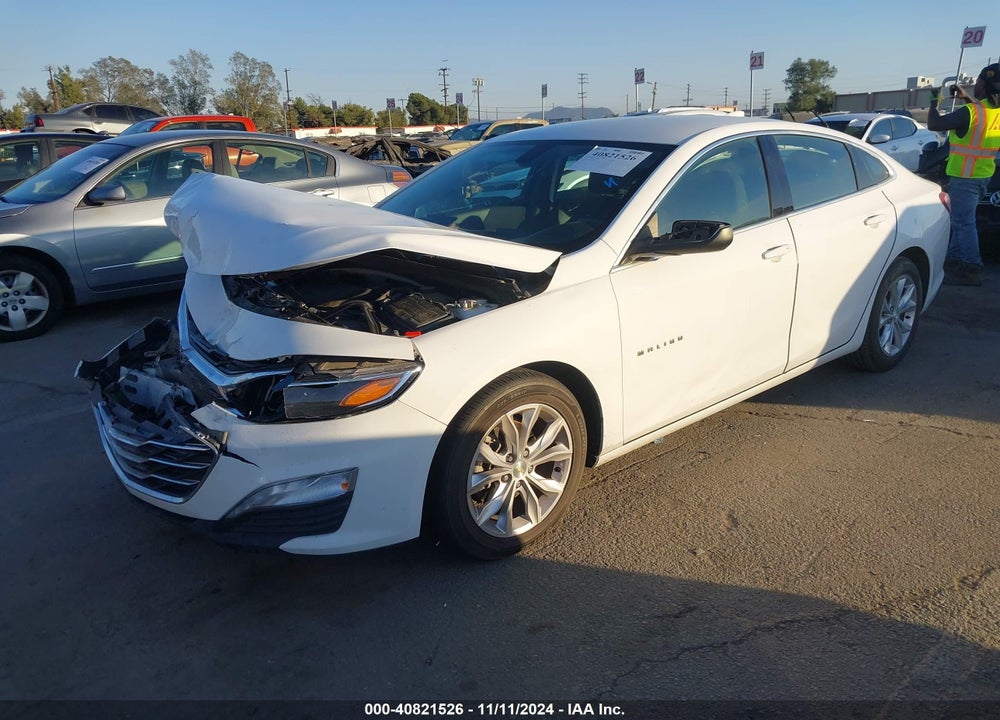 2020 CHEVROLET MALIBU FWD LT VIN: 1G1ZD5STXLF110368