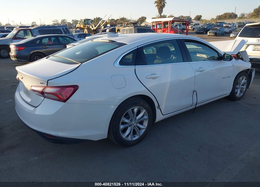 2020 CHEVROLET MALIBU FWD LT VIN: 1G1ZD5STXLF110368
