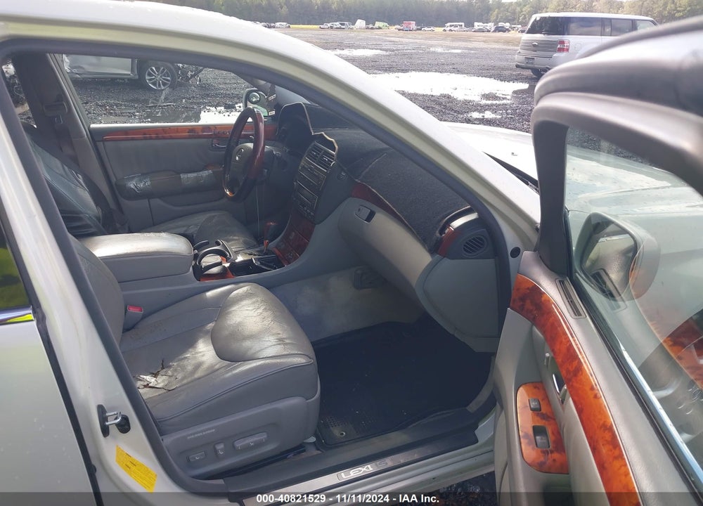 2004 LEXUS LS 430 BASE (A6) VIN: JTHBN36FX40129634
