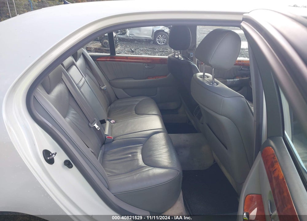 2004 LEXUS LS 430 BASE (A6) VIN: JTHBN36FX40129634