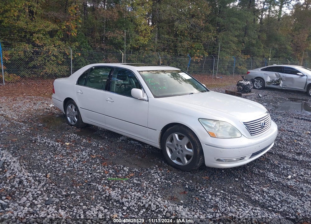 2004 LEXUS LS 430 BASE (A6) VIN: JTHBN36FX40129634