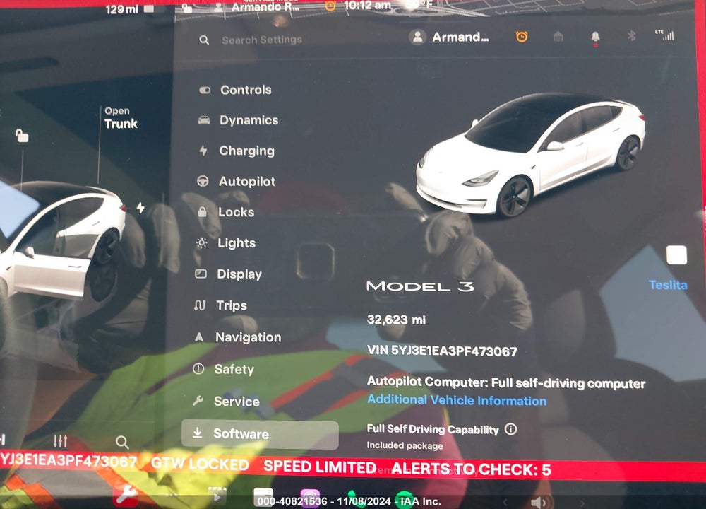 2023 TESLA MODEL 3 REAR-WHEEL DRIVE VIN: 5YJ3E1EA3PF473067