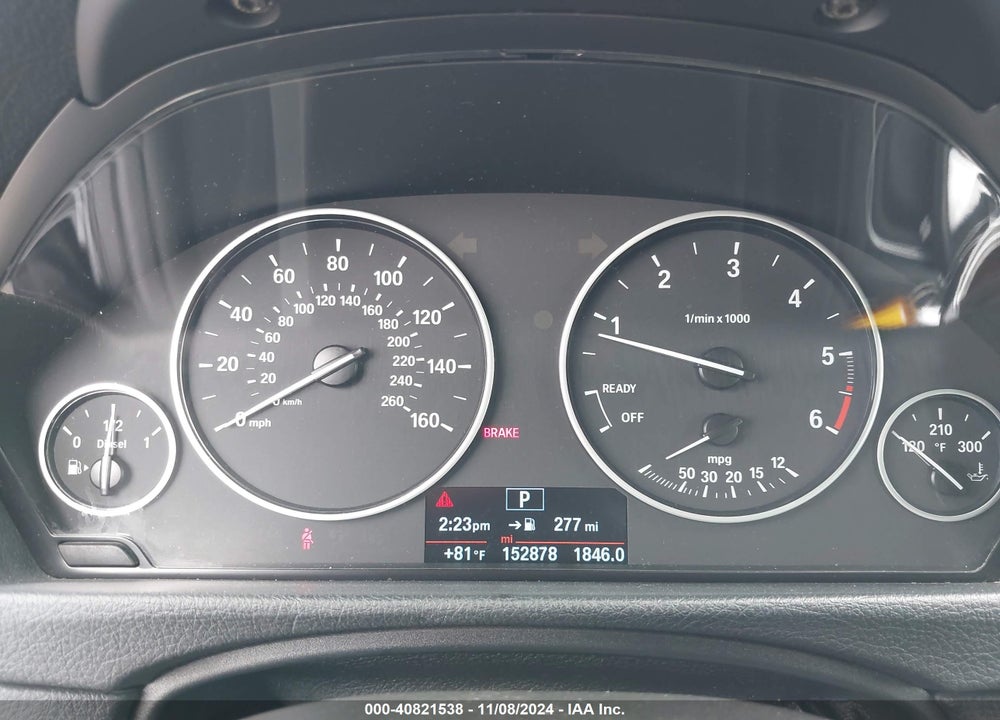 2014 BMW 328D VIN: WBA3D3C53EK153376