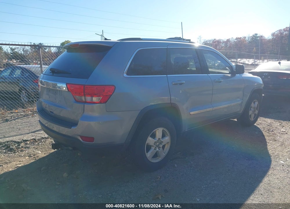 2012 JEEP GRAND CHEROKEE LAREDO VIN: 1C4RJFAG3CC221341