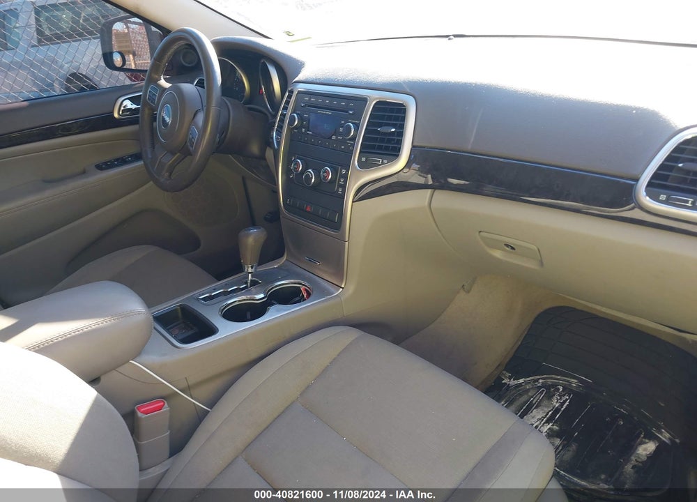 2012 JEEP GRAND CHEROKEE LAREDO VIN: 1C4RJFAG3CC221341