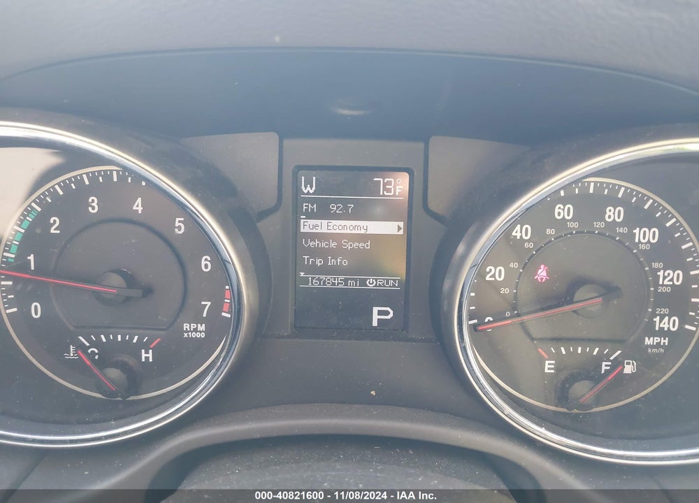 2012 JEEP GRAND CHEROKEE LAREDO VIN: 1C4RJFAG3CC221341