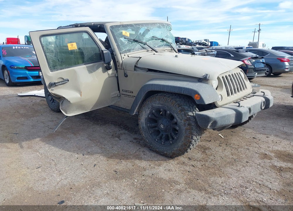 2017 JEEP WRANGLER UNLIMITED SPORT 4X4 VIN: 1C4BJWDG7HL674172