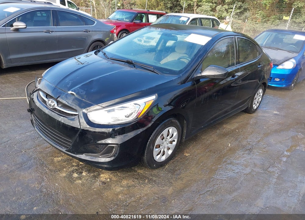 2016 HYUNDAI ACCENT SE VIN: KMHCT4AE3GU162872