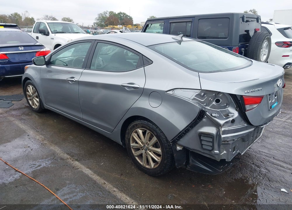 2014 HYUNDAI ELANTRA SE VIN: KMHDH4AE1EU182735