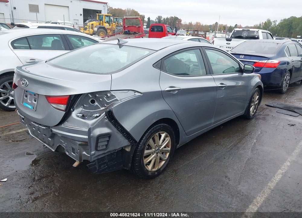 2014 HYUNDAI ELANTRA SE VIN: KMHDH4AE1EU182735
