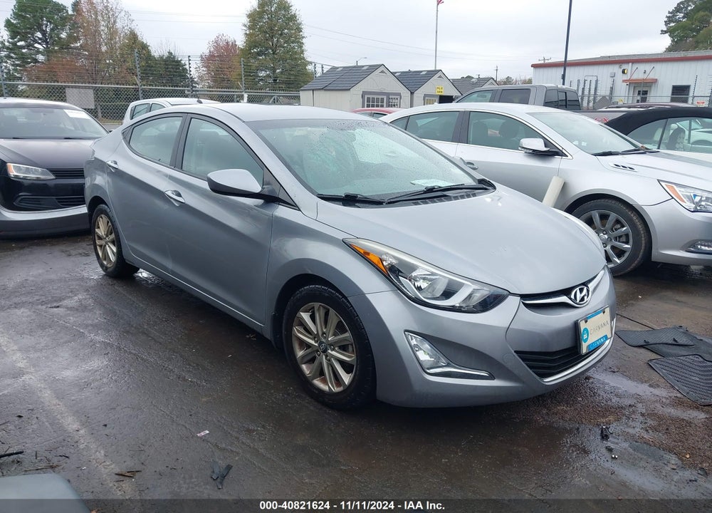 2014 HYUNDAI ELANTRA SE VIN: KMHDH4AE1EU182735