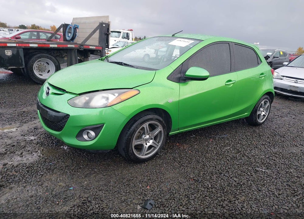 2011 MAZDA 2 TOURING VIN: JM1DE1HZ7B0112437