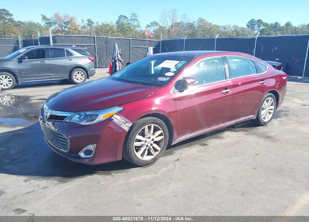 2014 TOYOTA AVALON XLE VIN: 4T1BK1EB0EU119648