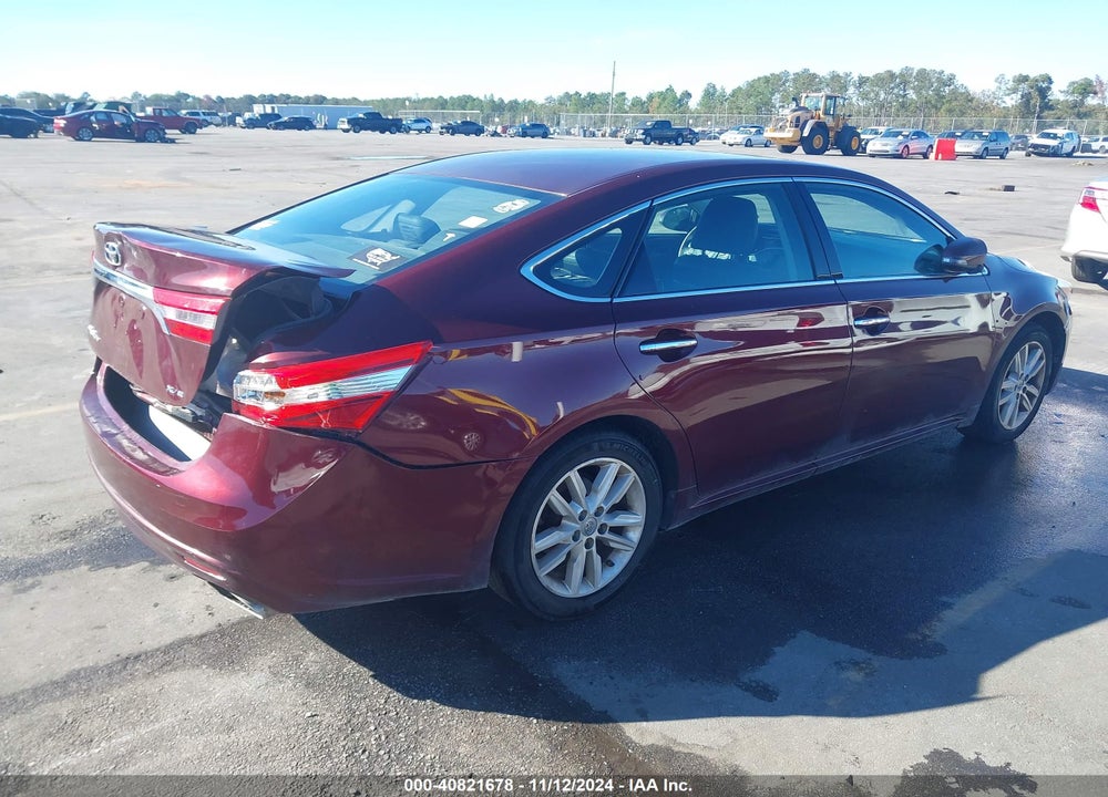 2014 TOYOTA AVALON XLE VIN: 4T1BK1EB0EU119648