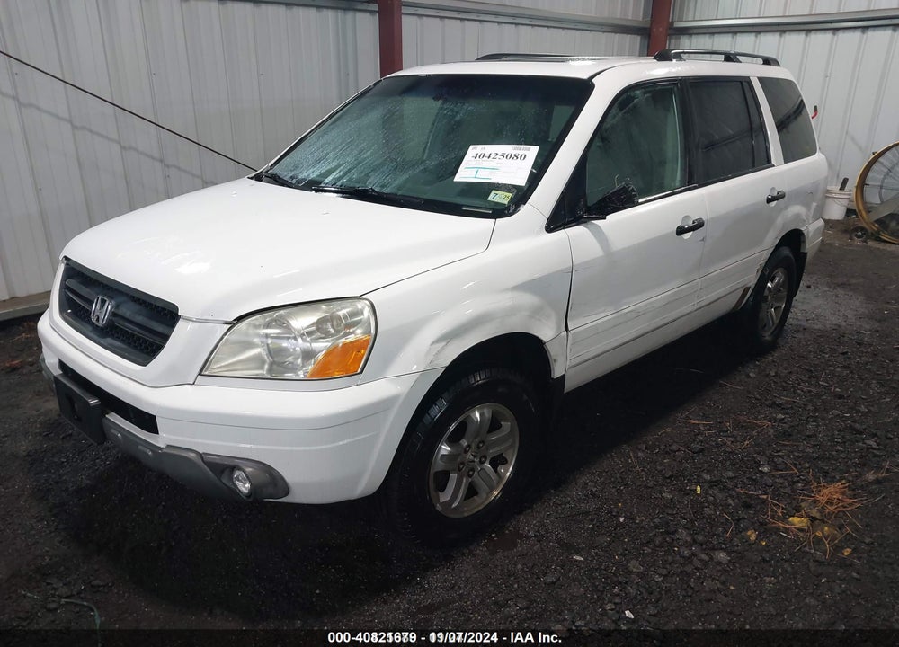 2005 HONDA PILOT EX-L VIN: 2HKYF18685H535765