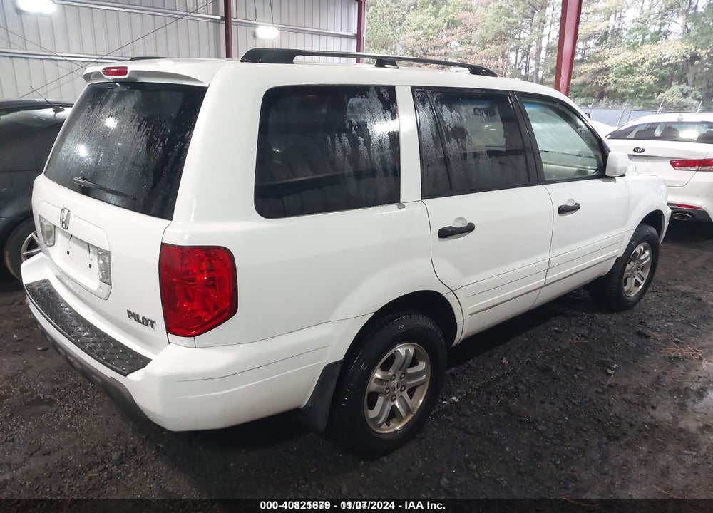 2005 HONDA PILOT EX-L VIN: 2HKYF18685H535765