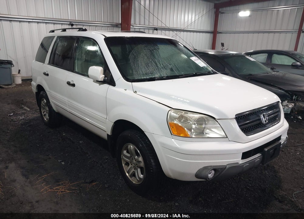 2005 HONDA PILOT EX-L VIN: 2HKYF18685H535765