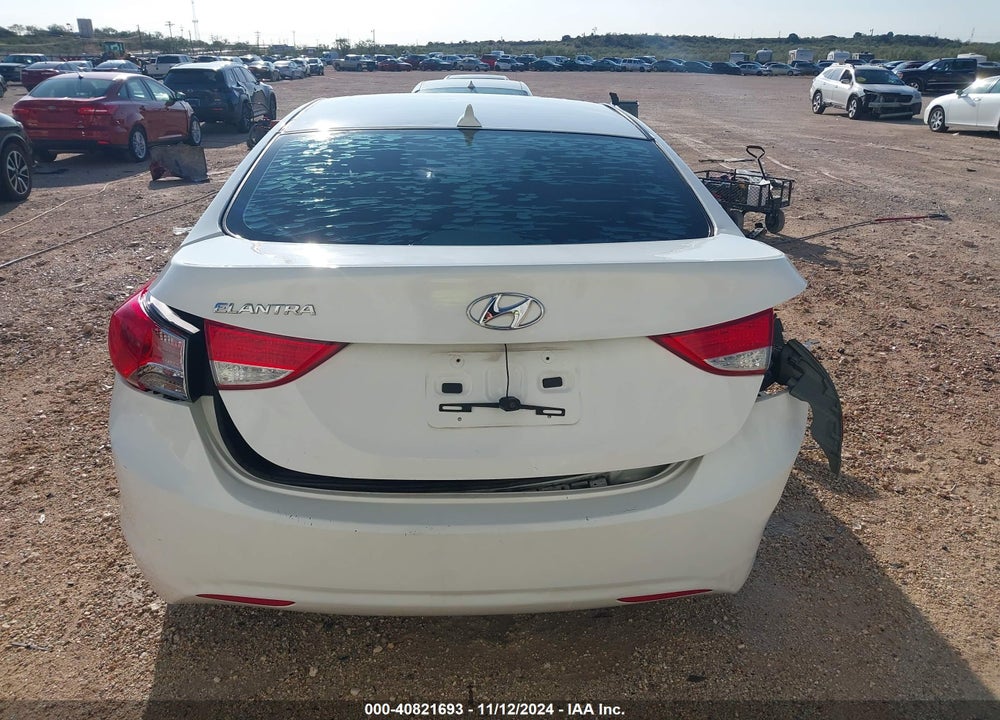 2013 HYUNDAI ELANTRA GLS VIN: 5NPDH4AE8DH249781