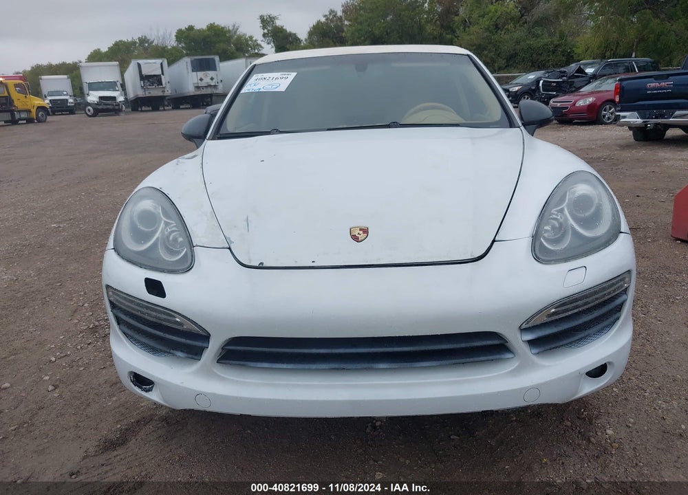 2011 PORSCHE CAYENNE S VIN: WP1AB2A27BLA44751
