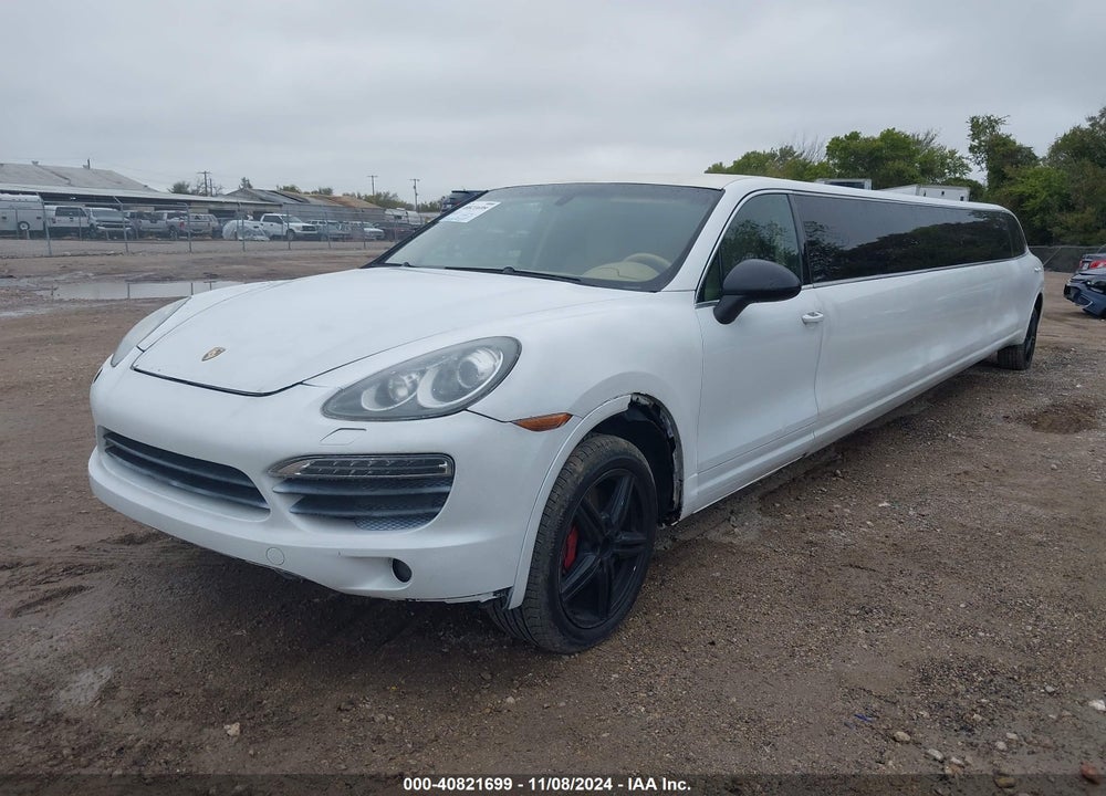 2011 PORSCHE CAYENNE S VIN: WP1AB2A27BLA44751