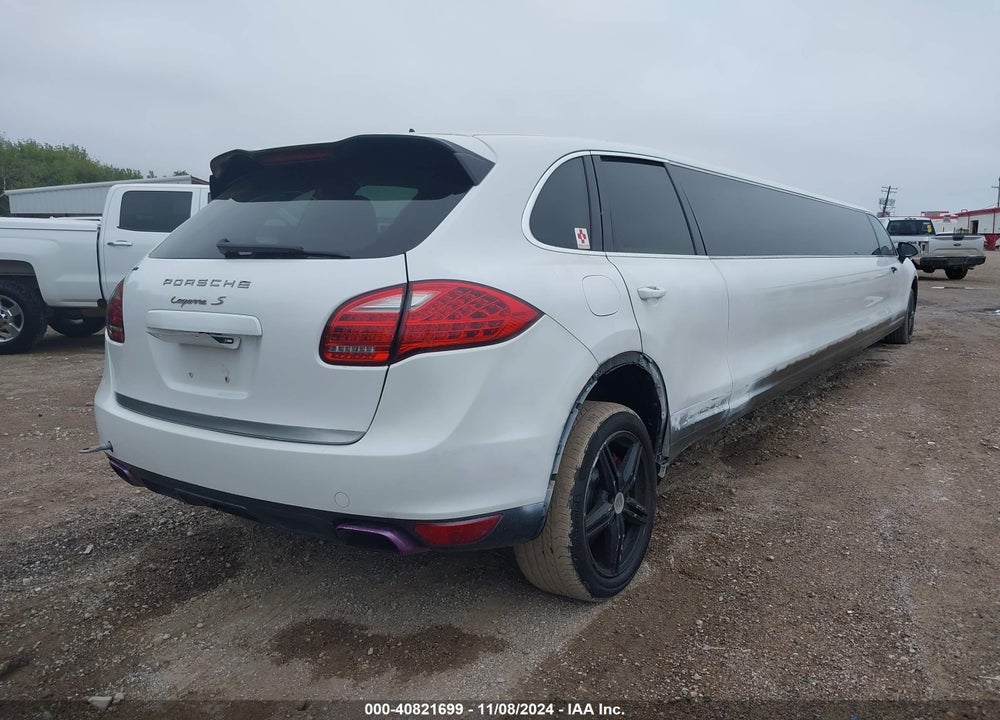 2011 PORSCHE CAYENNE S VIN: WP1AB2A27BLA44751