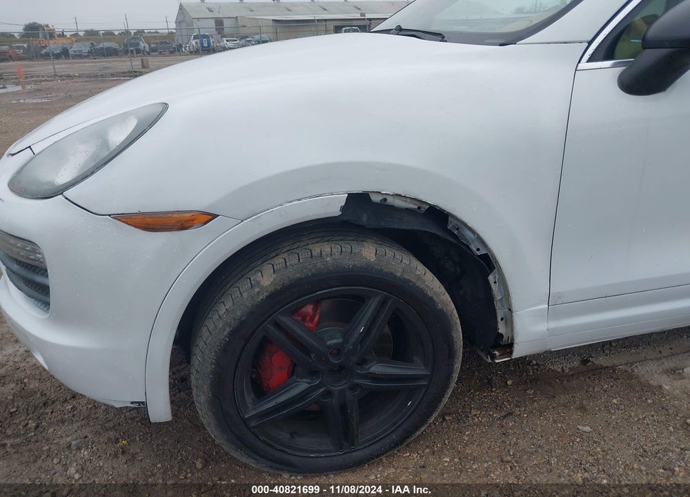 2011 PORSCHE CAYENNE S VIN: WP1AB2A27BLA44751