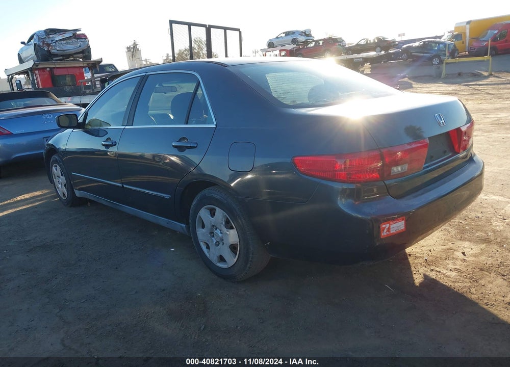 2005 HONDA ACCORD 2.4 LX VIN: 1HGCM564X5A130914
