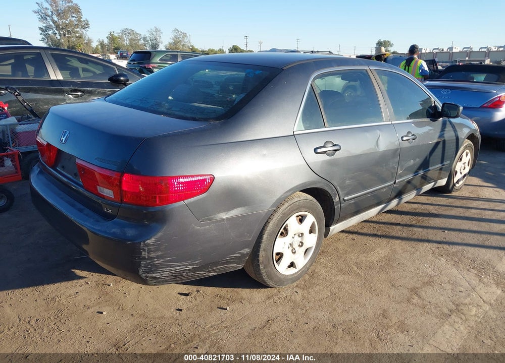 2005 HONDA ACCORD 2.4 LX VIN: 1HGCM564X5A130914