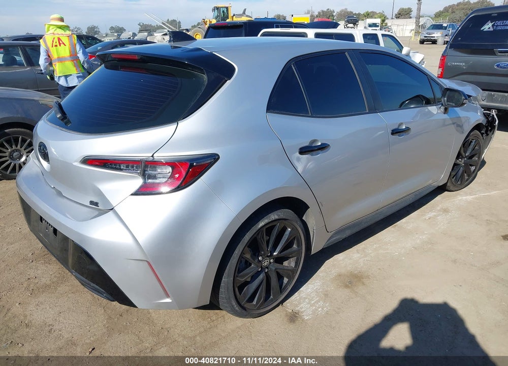 2022 TOYOTA COROLLA SE NIGHTSHADE EDITION VIN: JTND4MBE5N3177523